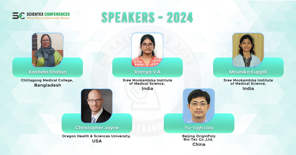 Gynaecology 2024 Speakers